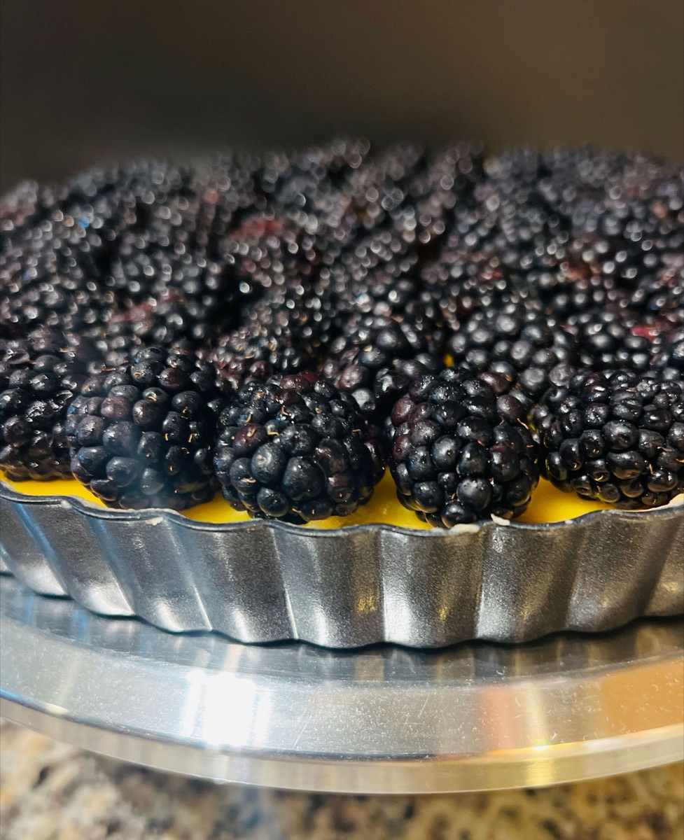 Blackberry tart